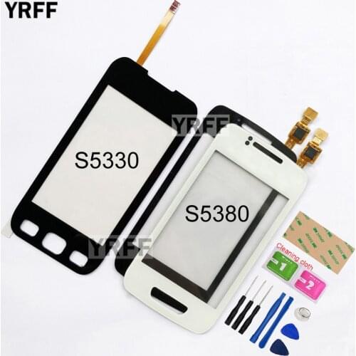 Mobile Touch Screen For Samsung Galaxy S5380 S5330 Touch Screen Digitizer Touch Panel Replacement Front Glass Lens Sensor