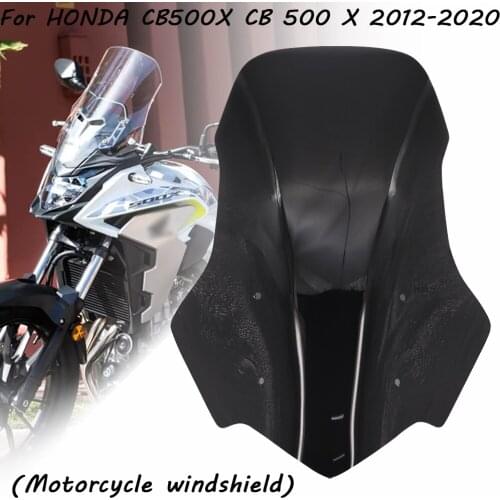 Motorcycle Windscreen Windshield Deflector Protector Motorcycle Wind Screen Moto For Honda CB500X CB 500 X 2012-2020