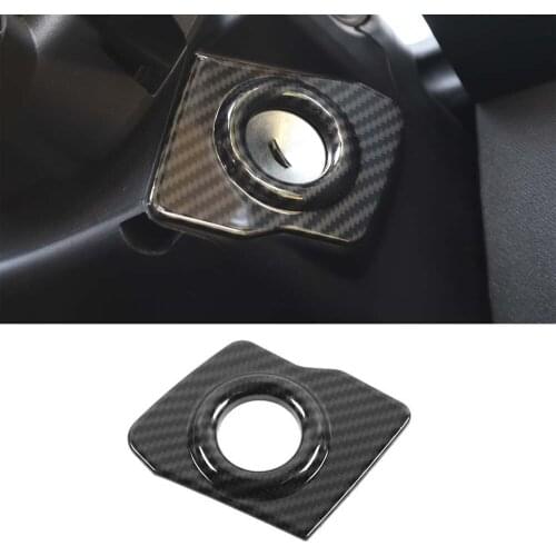 New Interior Car Accessories For Jeep Wrangler JK 2007-2017 Car Engine Start Stop Lock Hole Decoration Sticker Trim Styling