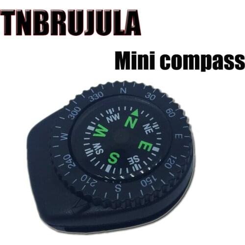 Outdoor mini compass watch buckle decorative compass