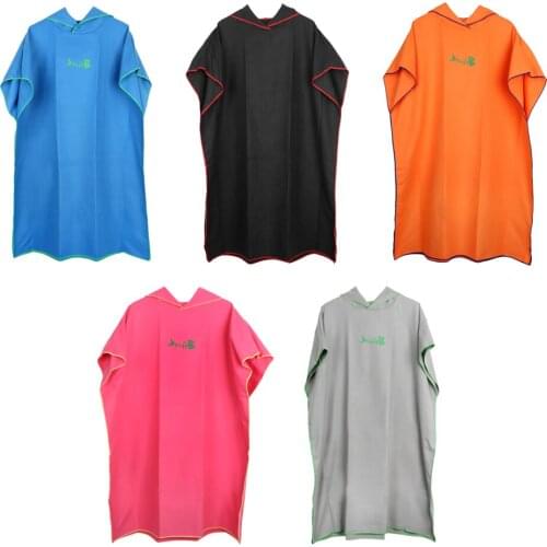 Changing Dress with Beach Surf Poncho with Wood for Swimming