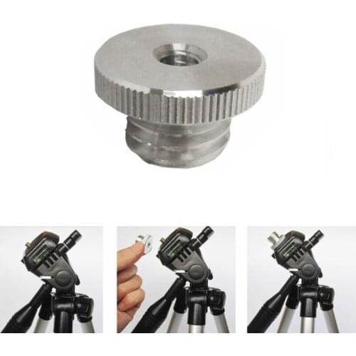 1/4'' to 5/8" Screw Adapter for 1/4'' Thread Lasers Level Rangefinder Tripod Stand 5/8" Adapter