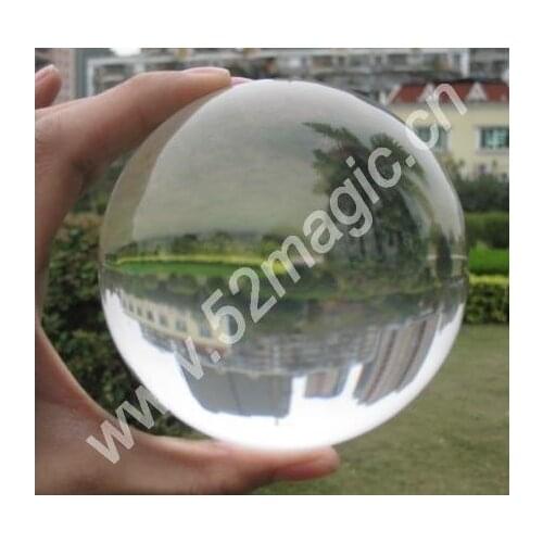 Ultra Clear Acrylic Crystal Ball (100MM) - Trick,Contact Juggling Ball,Accessories,mentalism,stage,close up,Magia Toys,Joke
