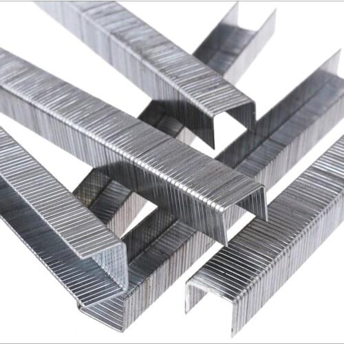 1000Pcs/pack 1008J Door Shaped Staples 11.3*1.2mm Nails For Staple Gun 3-in-1 Stapler Machine Accessories Carpenter Tool
