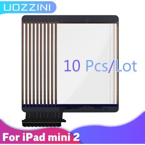 10pcs For iPad Mini 2 A1489 A1490 A1491 Touch Screen Digitizer IC Chip Connector Flex With/Without Button 100% Tested