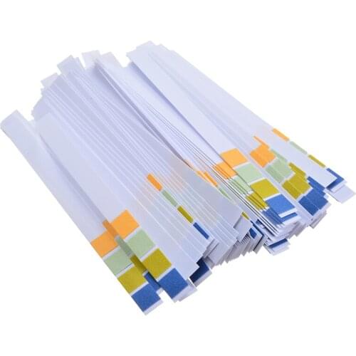 100 Strips Alkaline Acid Indicator Paper PH 1-14 Range Universal Lab Test Paper With Box For Inspect Water Quality