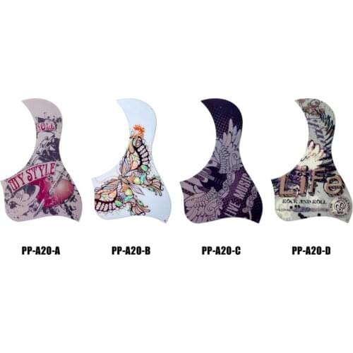 Musical Instrument Accessories Guitar Guard Wholesale Personality Colorful Plastic Guard Pickguard