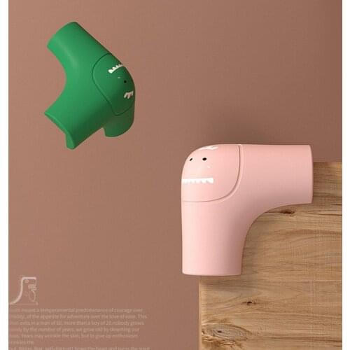 Safety silicone anti-collision angle childrens right-angle anti-collision angle baby desktop protection corner easy to scrub