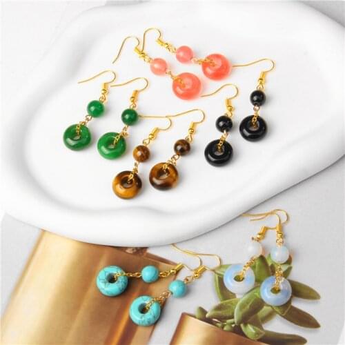 GolbalJew Women's Gold Earrings