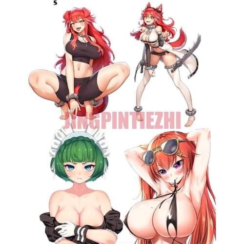 Interesting F147 Sexy Anime Girl Decal for Last Origin Mobile Phone Car Laptop Luggage Bicycle Skateboard Pvc Sticker