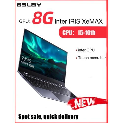 Iris XeMax 8G Corei5-10210 ram 16GB 256GB/1TBssd lightweight portable student game business office 15.6 inch laptops computer