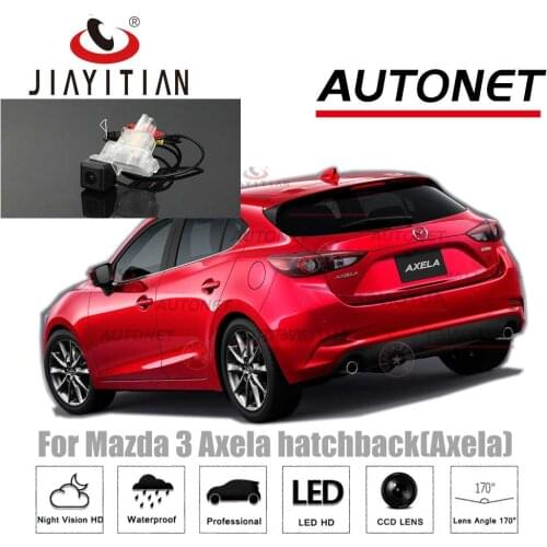 JIAYITIAN Rear view Camera For Mazda3 Axela Sport hatchback 2014 2015 2016 2017 2018/6V Camera CCD/Night Vision/Reverse Backup