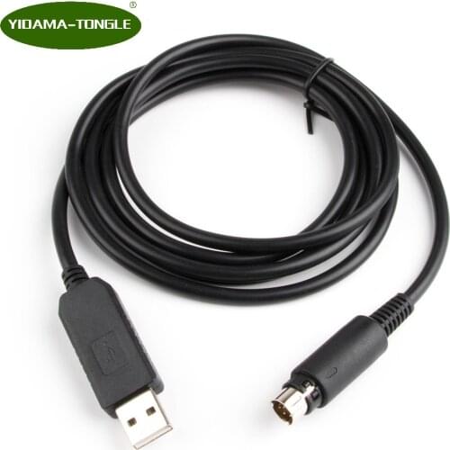 FTDI USB RS232 to mini DIN 8P male Programming CAT cable for Yaesu FT-857 FT-857D FT-897D CT-62 Kenwood PG-5G PG-5H NEC plasma
