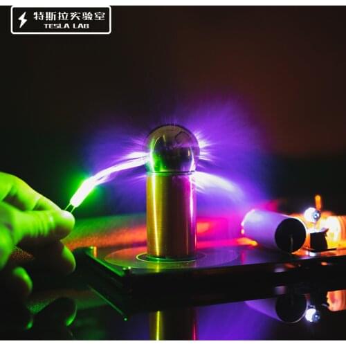 5CM Tesla Coil / Super Mini Artificial Lightning Generator / High Conversion Efficiency Scientific Experiment Equipment