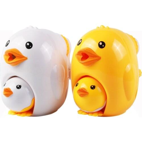 Kawaii Animal Hen Pencil Sharpener Korean Kids Student School Supplies Stationery Pencil Sharpener Hand Crank Cosmetic Sharpener