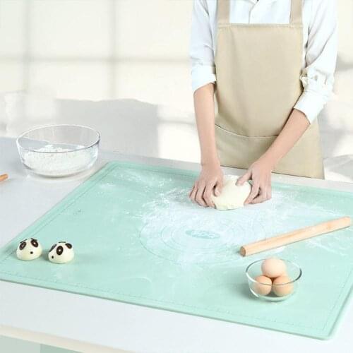 Kitchen Rolling Mat Food Grade Silicone Non-stick Dough Mat With Scale