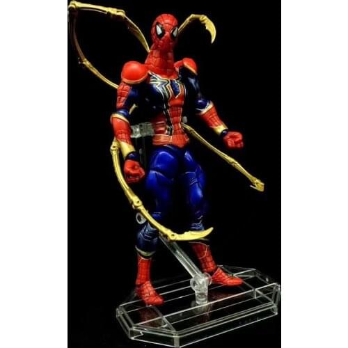 Marvel Yamaguchi Iron Spiderman Avengers Spider Man Articulated Action Figure Model Toys