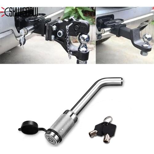 New Hitch Pin Lock 5/8" Tow Bar Tongue Lock Trailer 4x4 Caravan 4WD Anti Theft