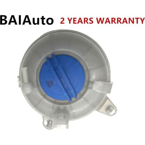 Engine Coolant Reservoir Expansion Bottle Tank+Cap For VW Golf 7 MK7 GTI Rabbit R32 e-Golf For Audi A3 S3 5Q0121321 5Q0121407D