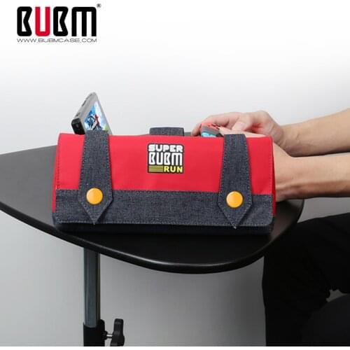 BUBM bag for SWITCH and power bag electronic accessories bag travel digital receiving case handbag for data line wire