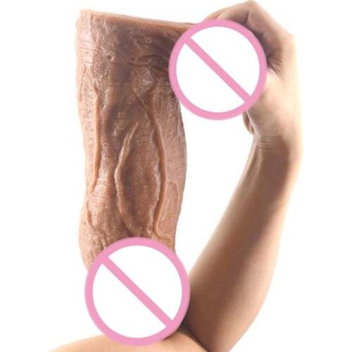 27.5*8.5CM Super Huge Dildos Thick Giant Dildo Realistic Anal Butt with Suction Cup Big Dick Dong Soft Penis Sex Toy For Women