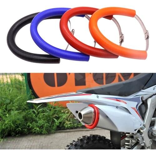 Universal OTOM Motorcycle Accessories Exhaust Protector Cover Guard Anti-hot for EXC SX SXF EXCF XCW MX 250 350 450 500 525