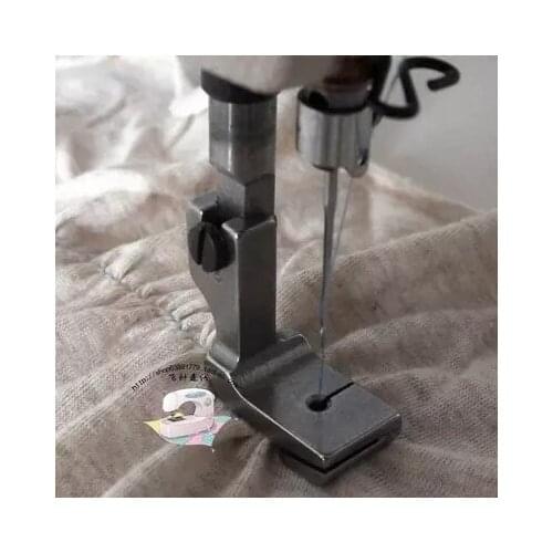 Industrial sewing machine parts sewing machine presser foot wrinkled pleated shirring, pleating foot wide steel P5 / P5R