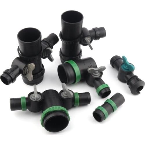 1"Φ28mm 2"Φ50mm Thin Soft Spray Tape Connectors Irrigation Soft Water Pipe Drip Hose Joints Farm Greenhouse Watering Fittings