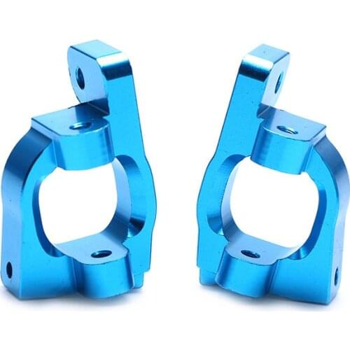 2PCS Front C Hub Carrier Base C Alloy Aluminum for Rc Hobby Model Car Wltoys 144001 1/14 Lc Racing Full Series Front Hub Carrier