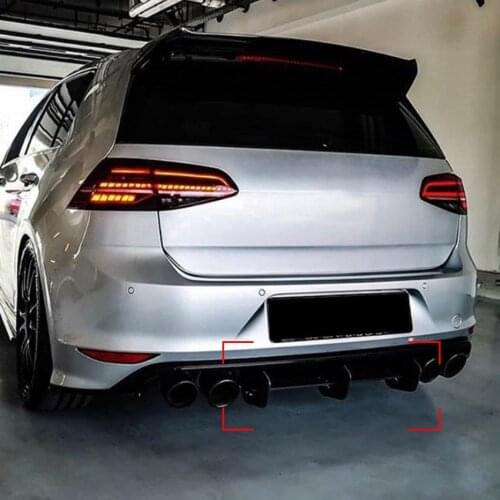 2021 Fit For Volkswagen High Golf 7r Tail Lip Rear Blade Spoiler Modification