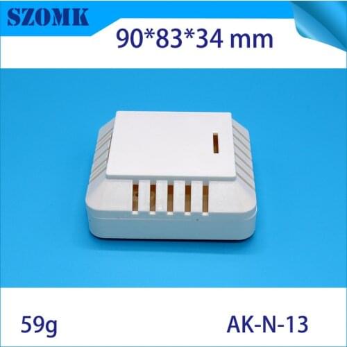 White szomk temperature and humidity plastic sensor box (1 piece) 90*83*34mm hot sales plastic box for electric project housing