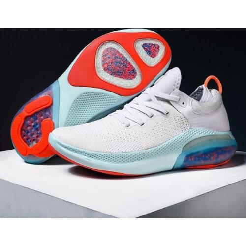 Brand Running Shoes Men Summer Air Cushion Breathable Mesh Sports Shoes Tennis Sneakers Soft Bottom Fashion Shoes Run Shoe Man