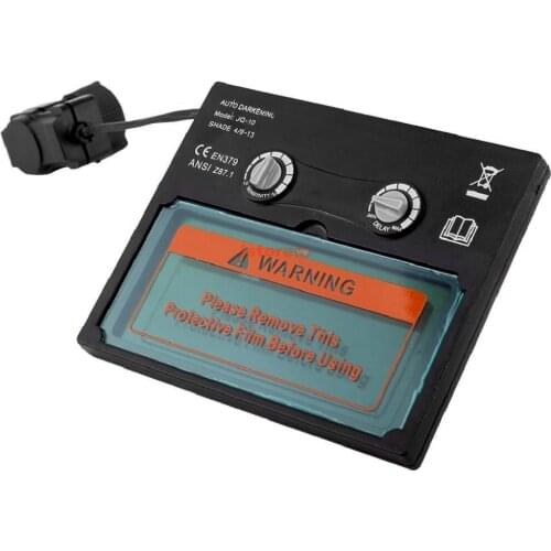 Solar Auto Darkening Lens Electric Welding Mask/Helmet/Welder Cap Adjustable Welding Lens Eye Welding Plasma Cutting Machine