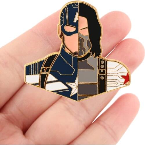 DZ2116 Movie Collection Enamel Lapel Pin Badge Pins Hats Clothes Backpack Decoration Jewelry Accessories Gifts for Friends