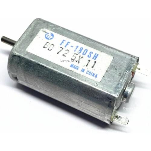 FF-180SH DC 2.4V 10800RPM Mute Motor For Razor Electric shaver Hair clipper Electric toothbrush FF-180SH-3730