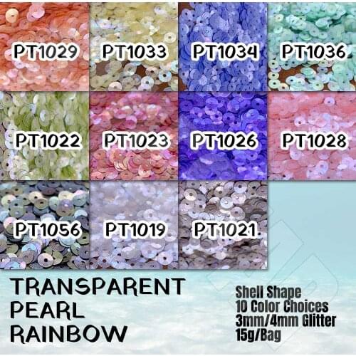 BLUESTAR Sequin Size 4mm Cup Round Sequins Paillettes Sewing Wedding Craft Women Kids DIY Garment Accessories 15g/Pack