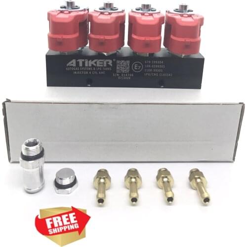 Atiker LPG CNG GPL 4.Cyl Injector AHC 3 Ohm