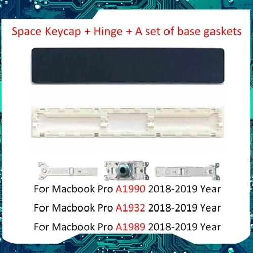 Spacebar Key Cap and Hinge and Base Gasket for MacBook Pro Retina A1989 A1990 A1932 A2159 2018-2019 Keyboard Space bar keycap