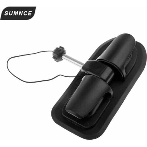 Black PVC Inflatable Boat Oar Lock Patch Anchor Holder Canoe Kayak Accessories Kayak Paddle Holder