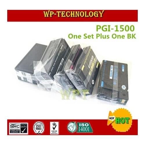 One set plus one BK Compatible ink cartridges suit for Canon PGI-1500 xl , PGI1500xl suit for Canon MAXIFY MB2050 MB2350 etc