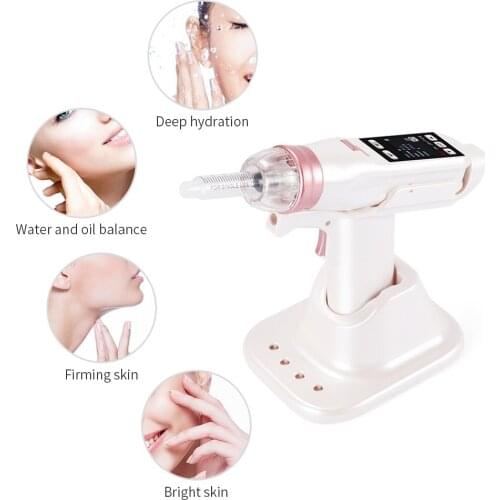 Portable Wireless Negative Pressure Water Injection Gun Hydra Injector Mesotherapy Mesogun Injector Pen Facial Treatment Machine