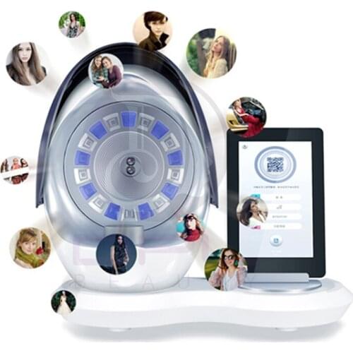 Portable Advanced Facial Skin Dermatoscope Diagnostic Analyzer Intelligent Scanner Handheld Tester Equipment