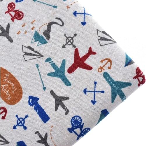 Plain Series Cotton Linen Fabric For DIY Sewing Hometextile Handmade Material Cloth Bags Cushion Tablecloth Meter 100x145cm