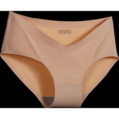 Smoothie Seamless Pregnant Panties Low Waist Pregnancy Comfortable Breathe Freely U Care Her Belly Women Briefs