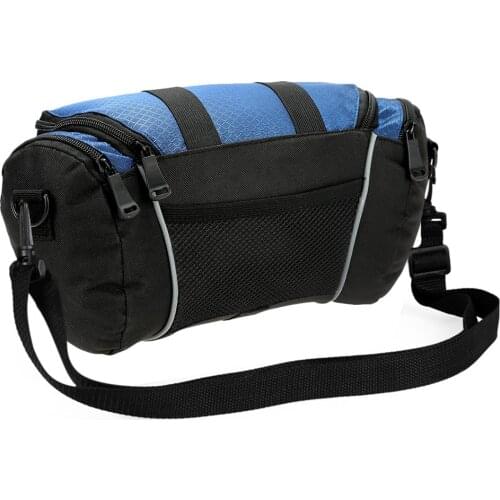 ROSWHEEL MTB Bicycle Bag Bike Handlebar Bag Cycling Bicycle Front Tube Basket Pack Shoulder Bag Cycling Front Frame Pannier