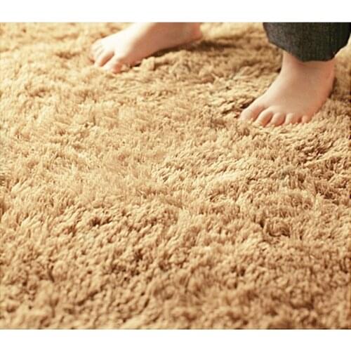 1 Pcs Rectangle Wall-to-wall Carpeting Floor Mat Bath Rugs Soft Anti-slip Berber Fleece Bathroom Carpet Sofa Mat Bath Pads Ruds