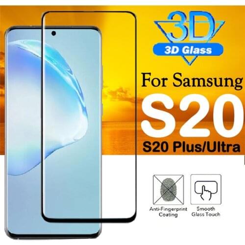 3D protective glass for samsung galaxy S20 S20ultra S20Plus case s 20 plus ultra 20plus 20ultra screen protector samsun galax
