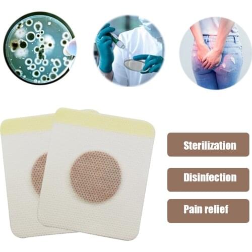 8PCS Hemorrhoid Patch Powerful Treatment Anal Fissure Crack Internal And External Paste Hemorrhoids Belly Button For Body Health