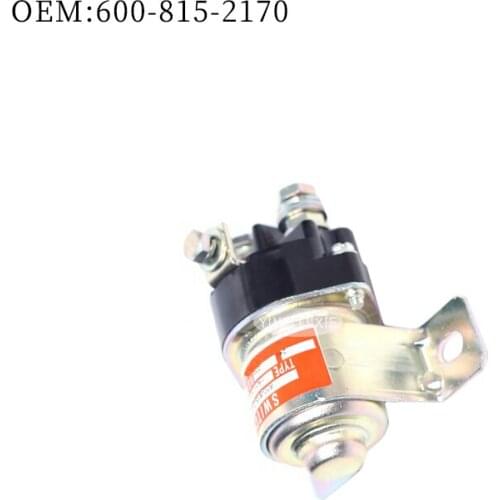 High quality excavator accessories for small PC200/220/240/300/360-7-8 preheating relay heating relay OE:600-815-2170 6008152170