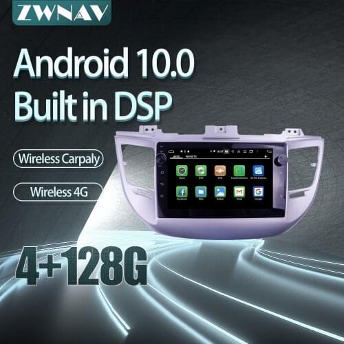 For Hyundai Tucson 2014-2018 Car radio player Android 10 PX6 64GB GPS Navigation Multimedia Player Radio
